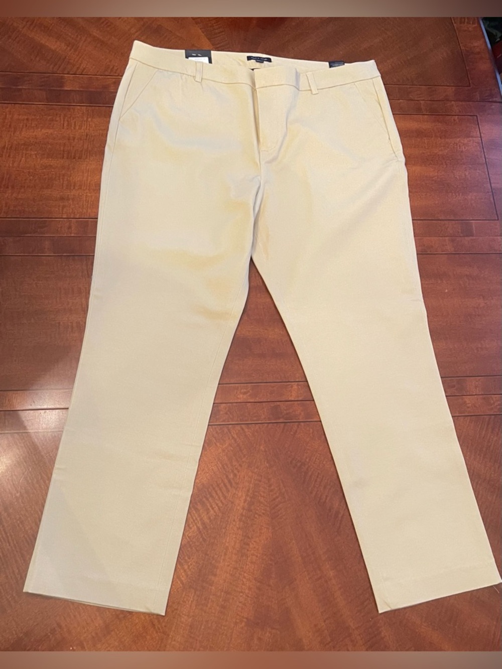 Tommy Hilfiger Khaki Slim Dress Chinos - Light Beige Sz 18